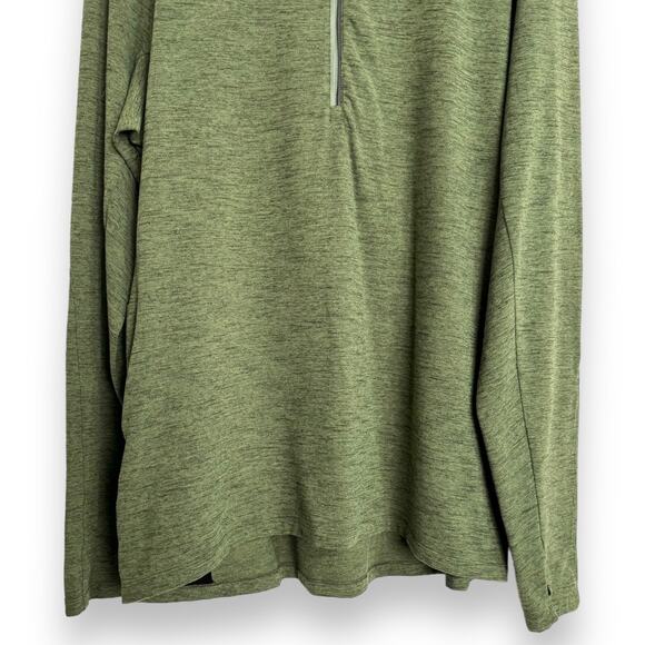Lululemon Green Surge Warm Half Zip Pullover 2021 Men's Size XL - Picture 4 of 11